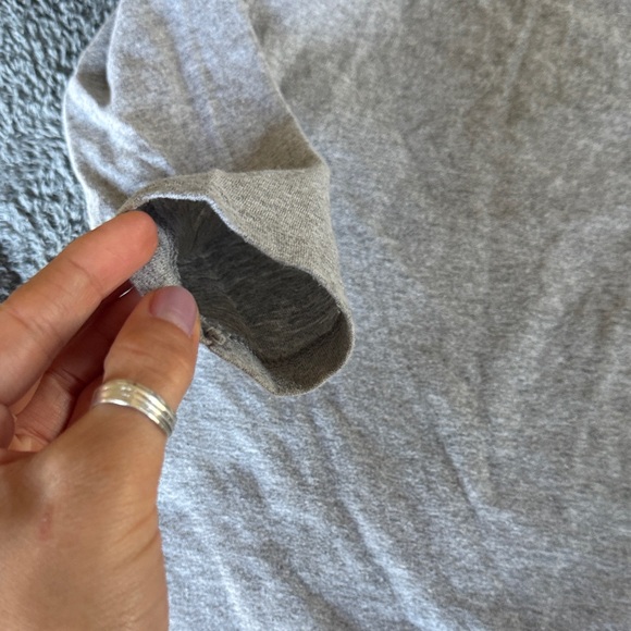 Kids Long Sleeve Gray Shirt - Picture 6 of 8